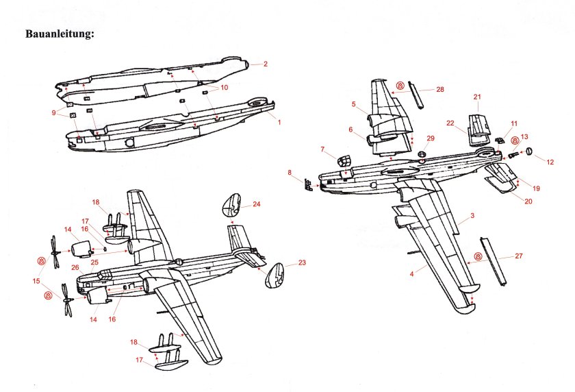 Сборная модель бе-6