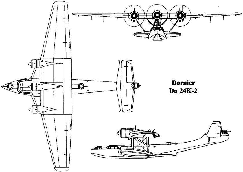 Летающая лодка Дорнье 24