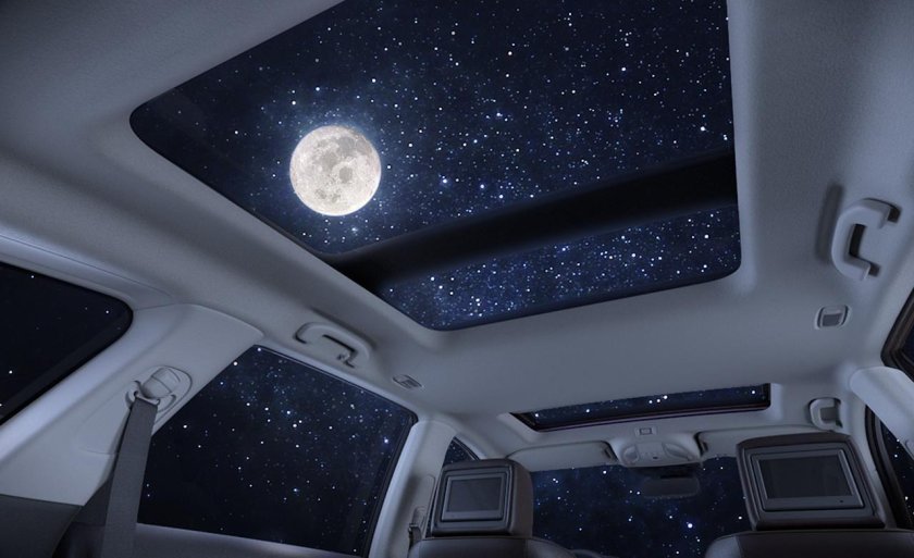 Звездный потолок Роллс Ройс