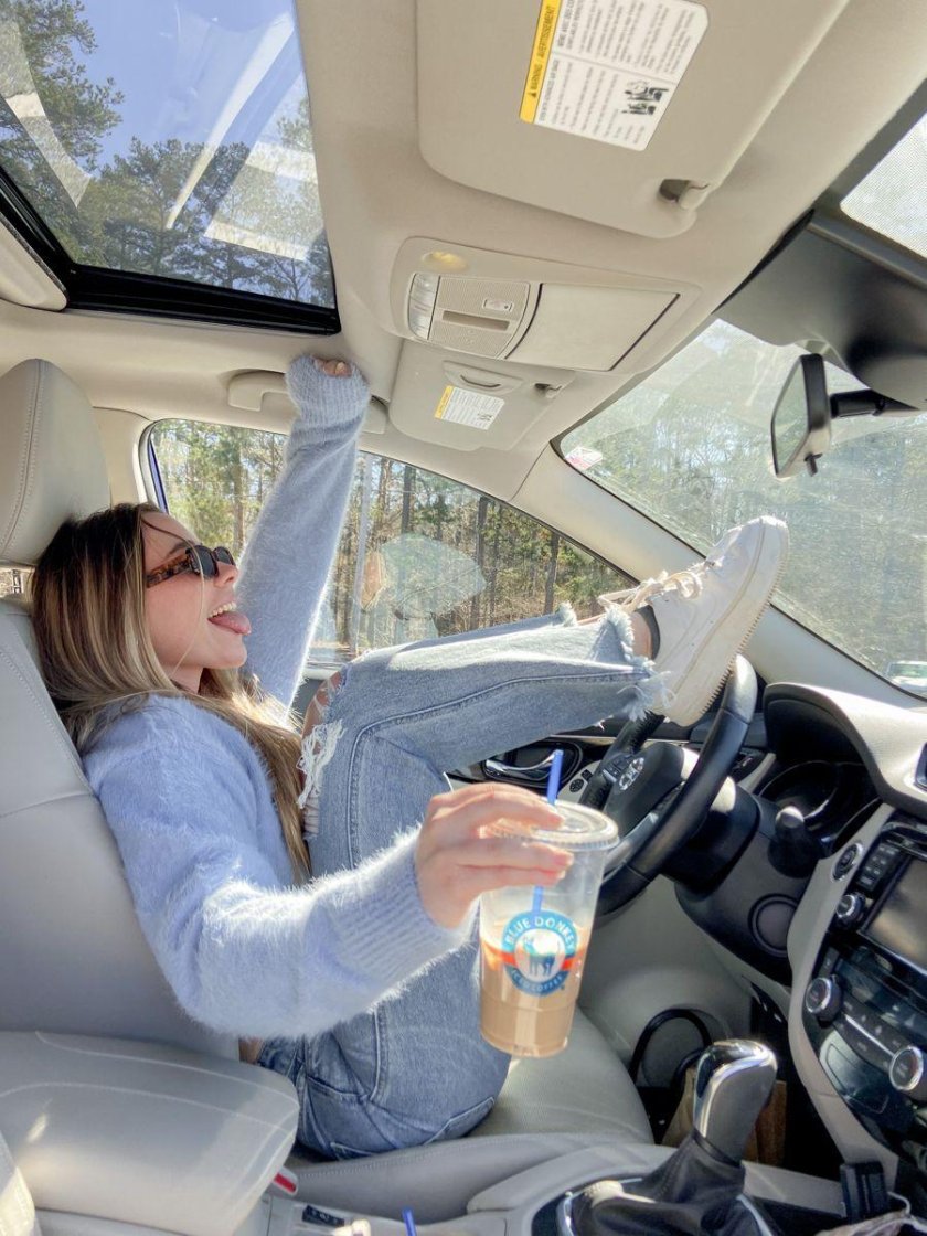 Селфи в машине