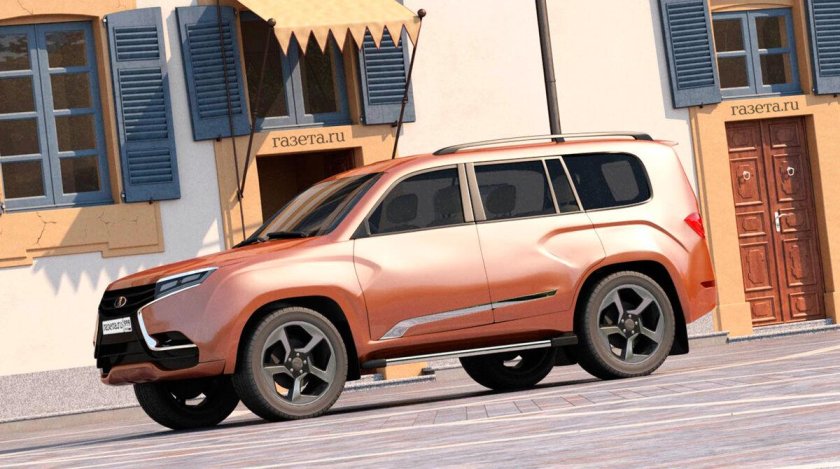 Новая Лада джип