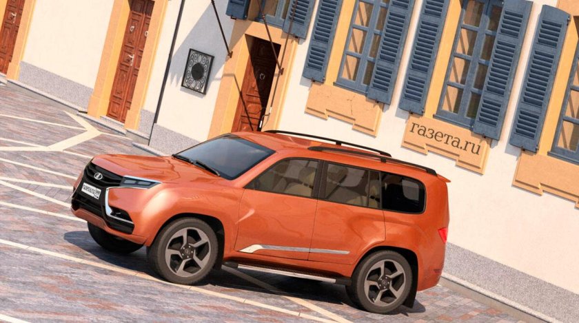 Новая Лада джип