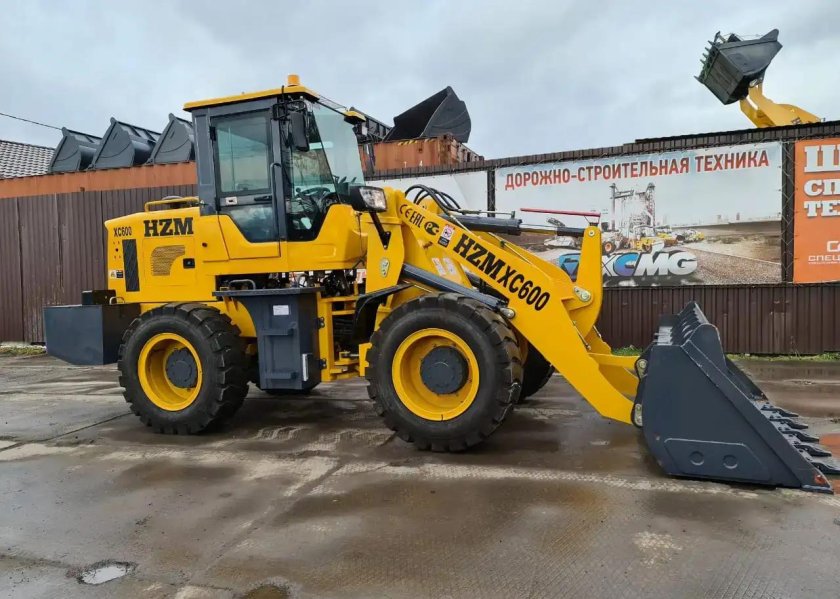 Фронтальный погрузчик HZM xc600