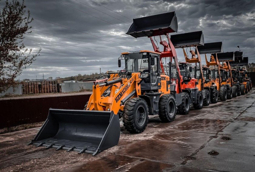 Фронтальный погрузчик HZM xc600