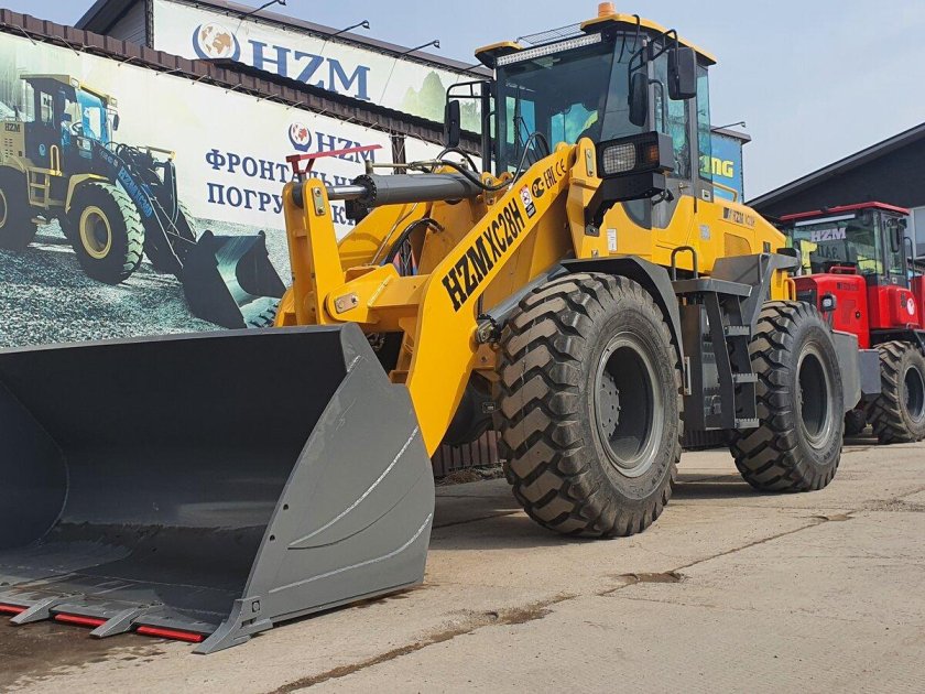 Фронтальный погрузчик HZM xc28