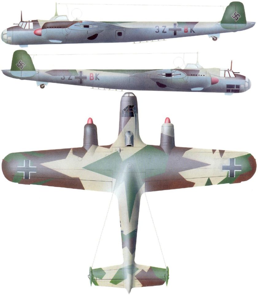 Дорнье 17 самолет