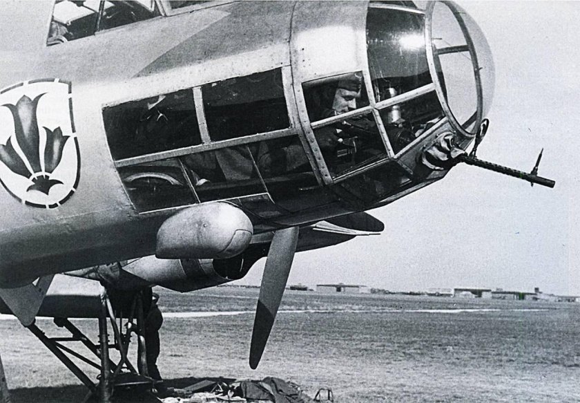 Немецкий бомбардировщик Дорнье до-17