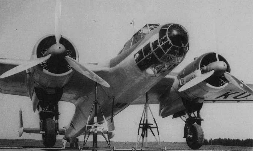 Дорнье 17 бомбардировщик
