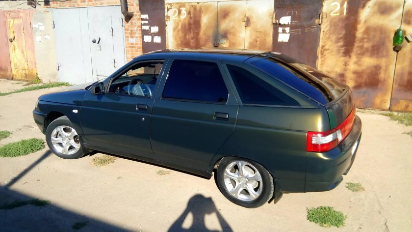 ВАЗ 2112 цвет золото инков