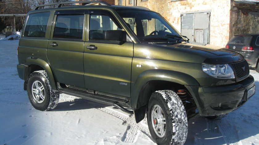 УАЗ Патриот золотой лист