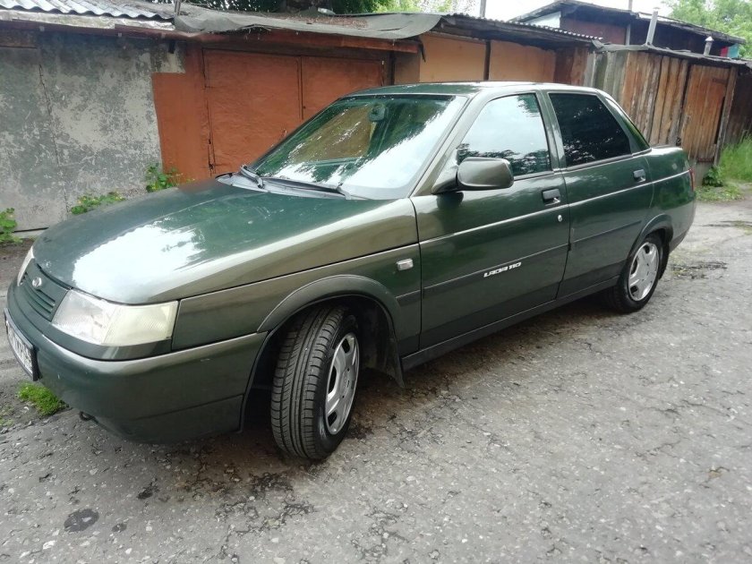 ВАЗ (Lada) 2110 зеленый