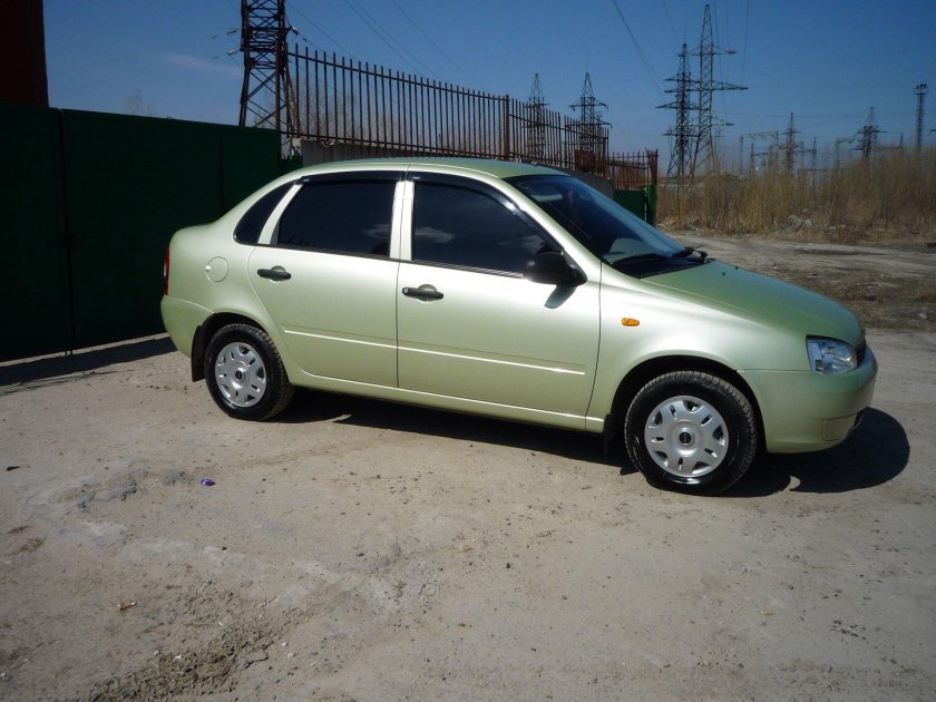 Лада Калина 2006 аспарагус