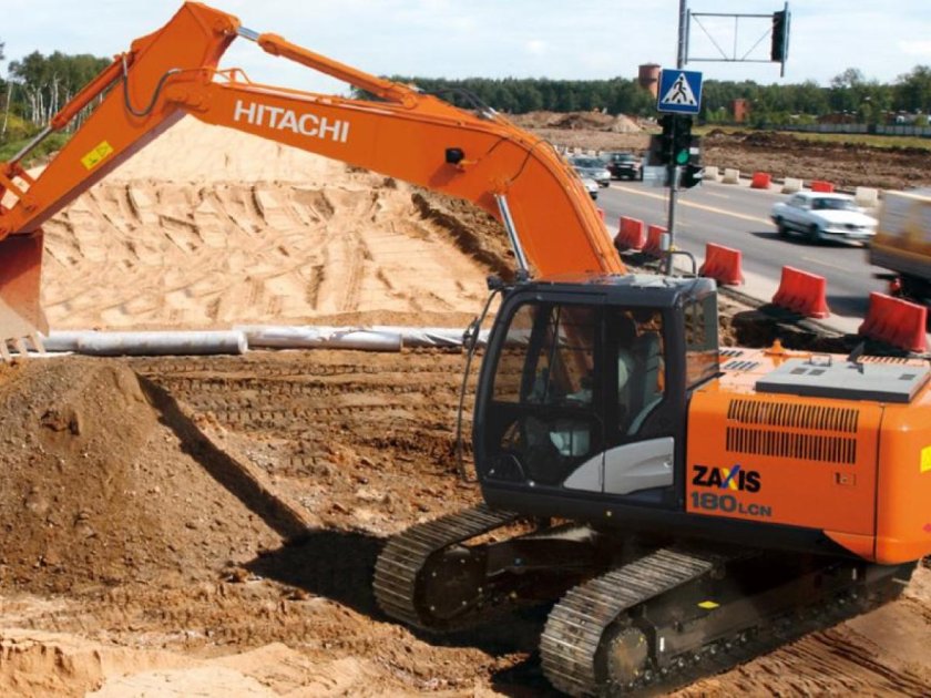 Экскаватор Hitachi zx180lcn-5g
