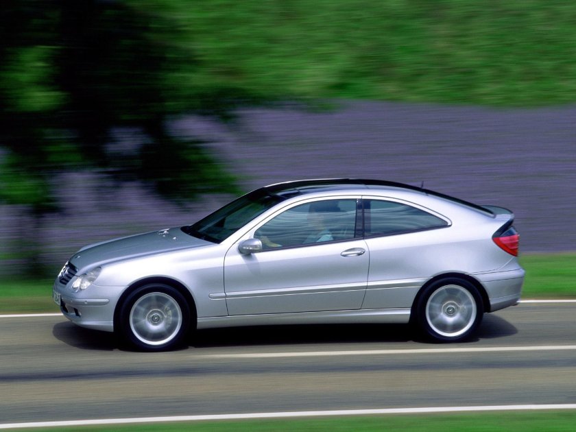 Мерседес c200 купе 2001