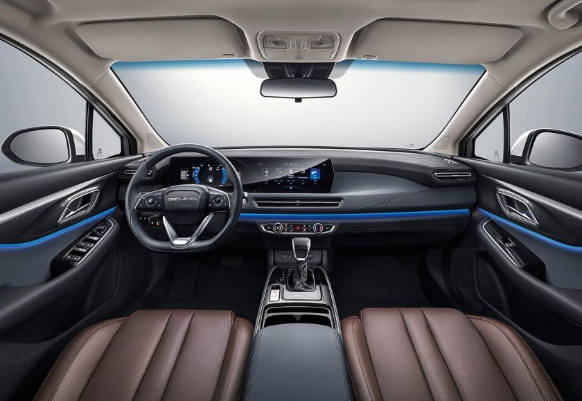 Baic u 5 plus салон