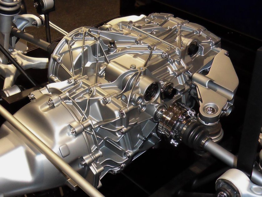 Mercedes Benz SLS AMG transmission