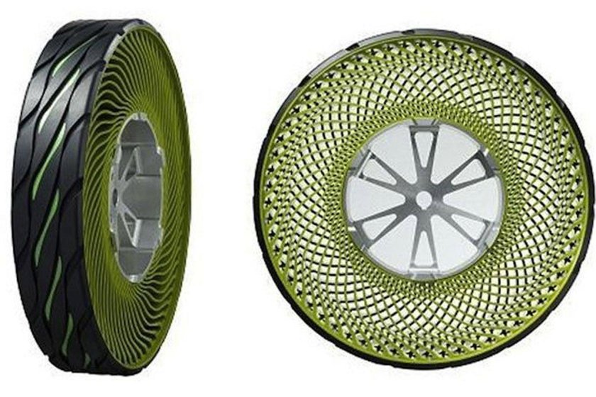 Безвоздушные шины Мишлен