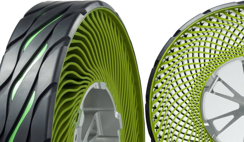 Безвоздушные шины Мишлен