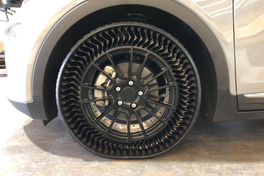 Безвоздушные шины Michelin Tweel