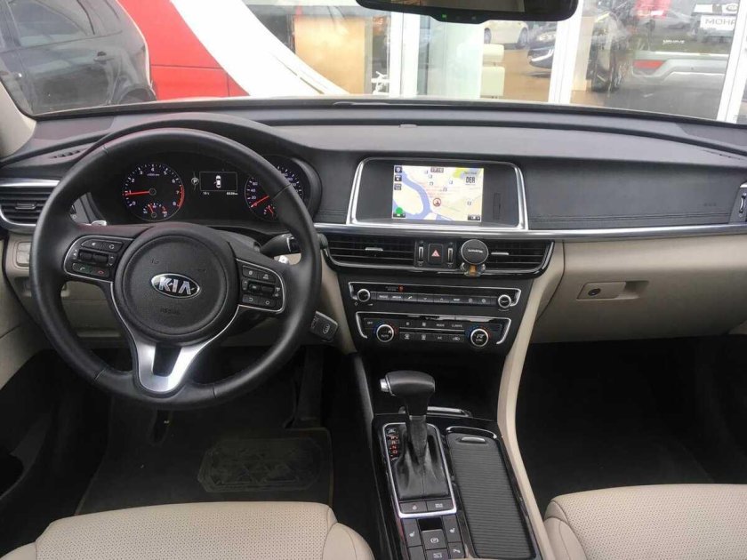 Kia Optima 2016 салон