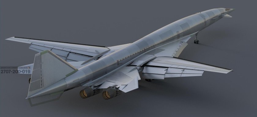 Сверхзвуковой пассажирский самолет ту 144