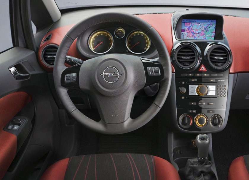 Opel Corsa 2008 салон