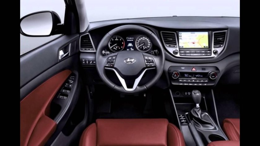 Хендай Туксон 2017 салон