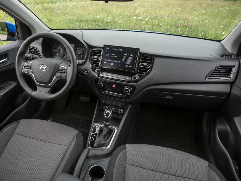 Hyundai Solaris 2021 салон