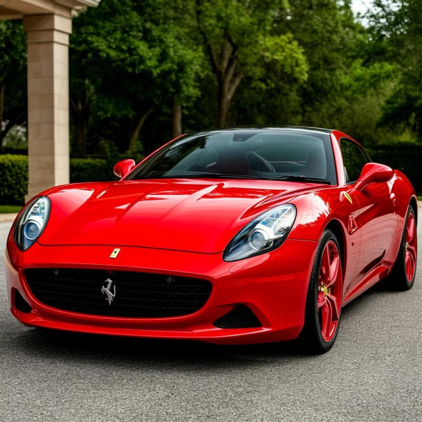 Автомобиль ferrari