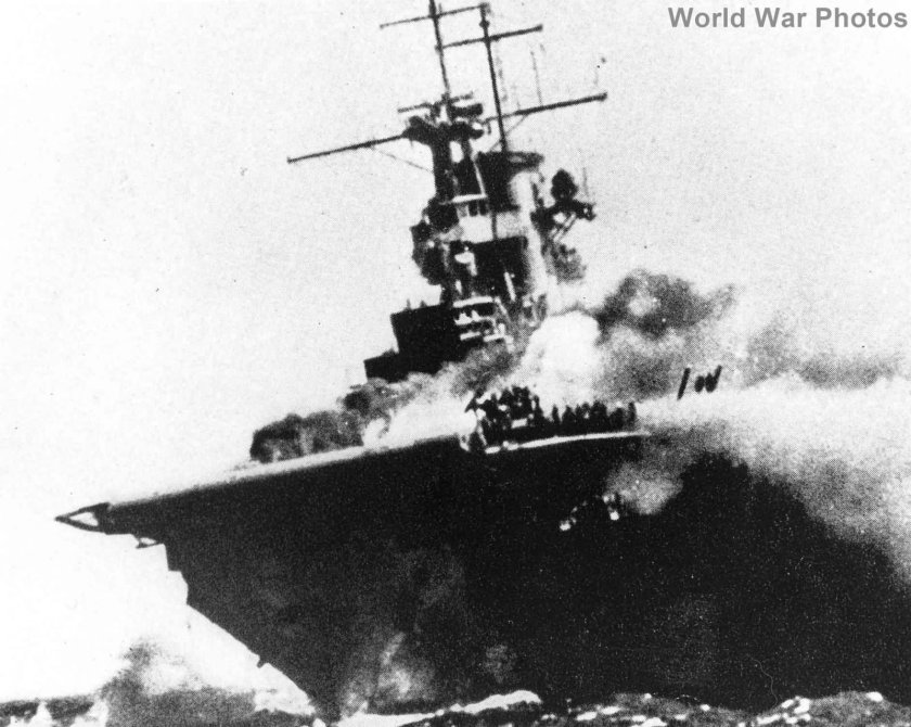 HMS Invincible Sinking