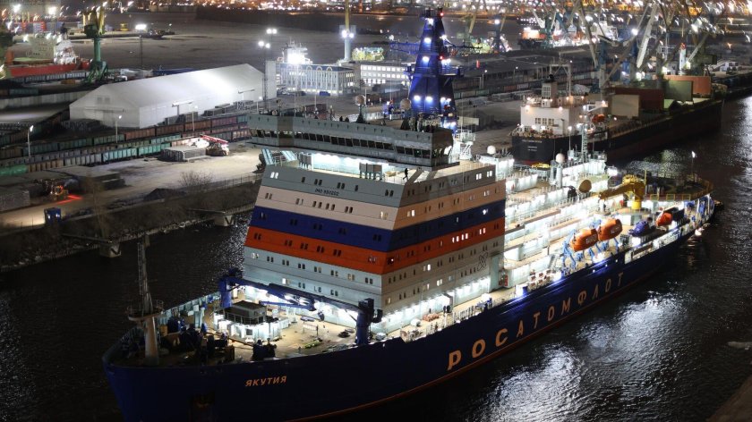 Новый атомный ледокол россии