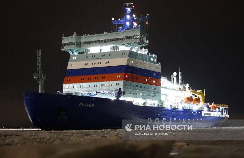 Новый атомный ледокол россии