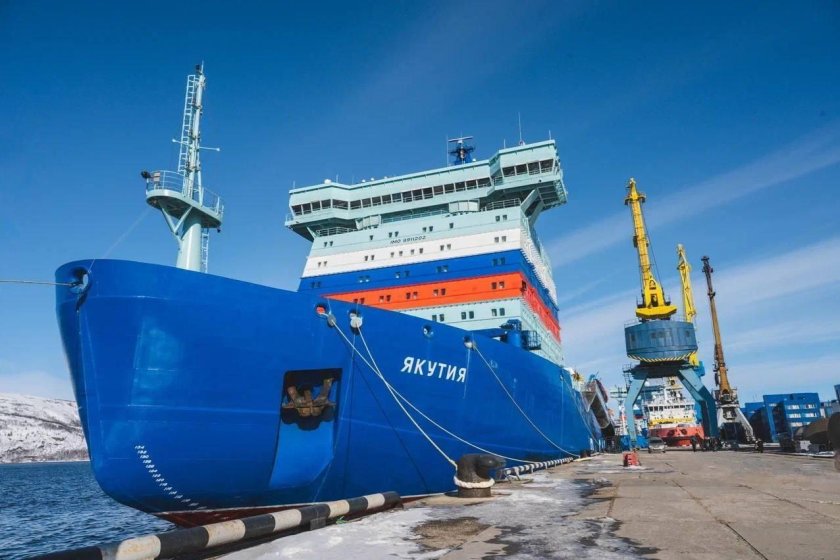 Северный морской путь ледокол арктика