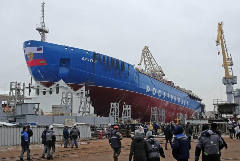 Ледокол Якутия Балтийский завод