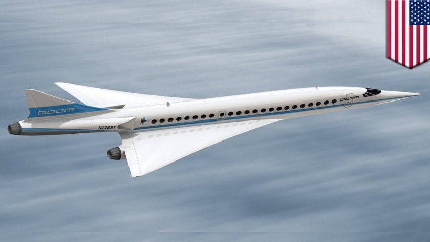Сверхзвуковой пассажирский самолёт Boom Supersonic