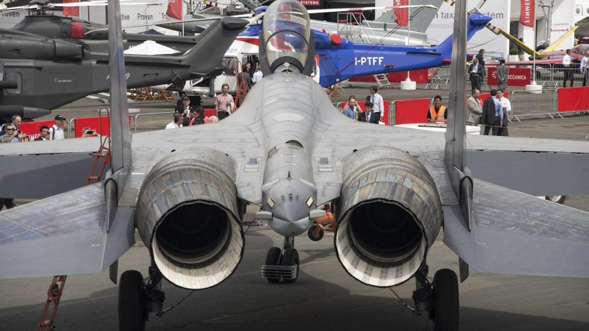 Су-30см сопло