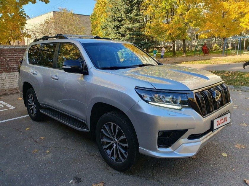 Серебристый Прадо