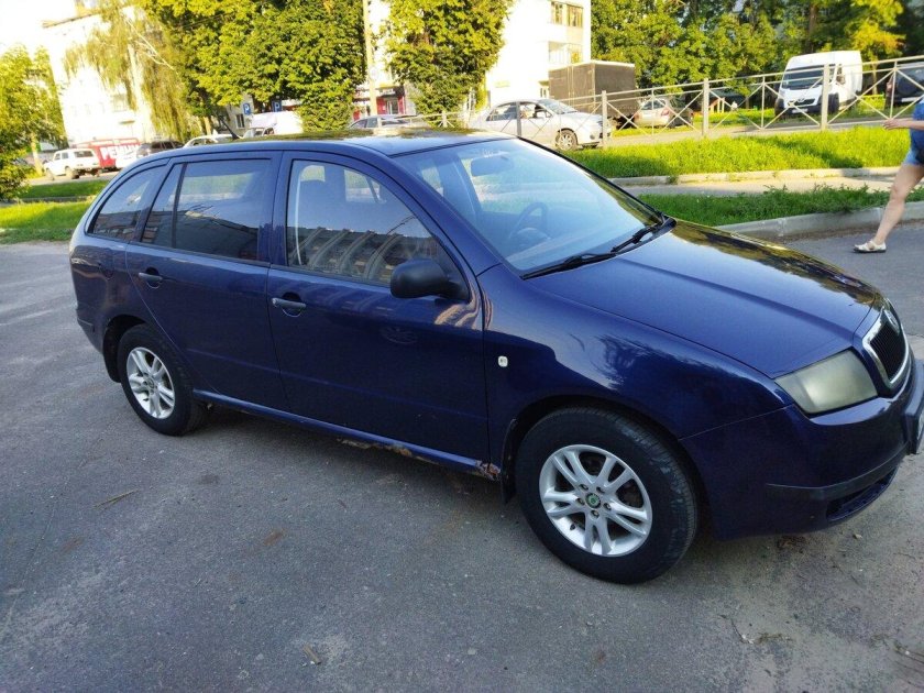 Синий универсал