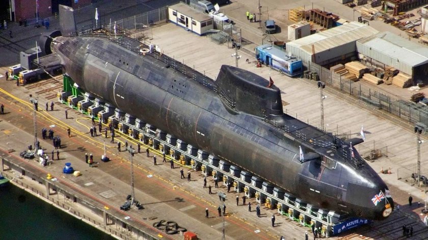 HMS astute подводная лодка