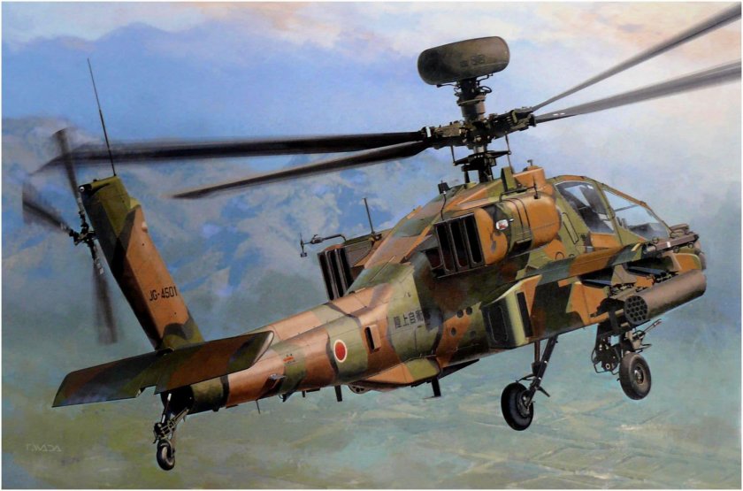 Вертолет Ah-64d Apache Longbow