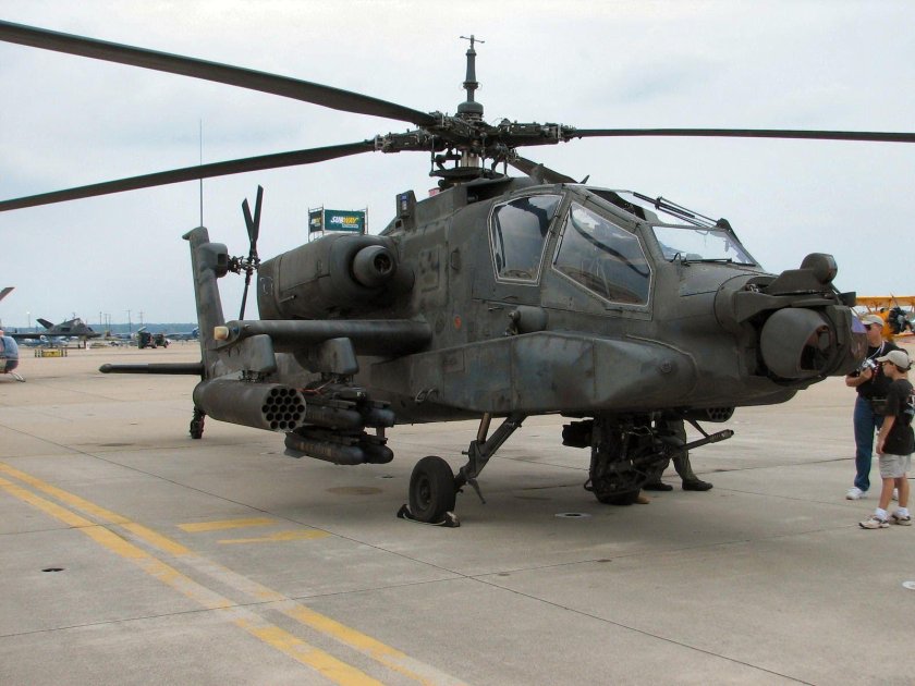 Вертолёт Ah-64a Apache
