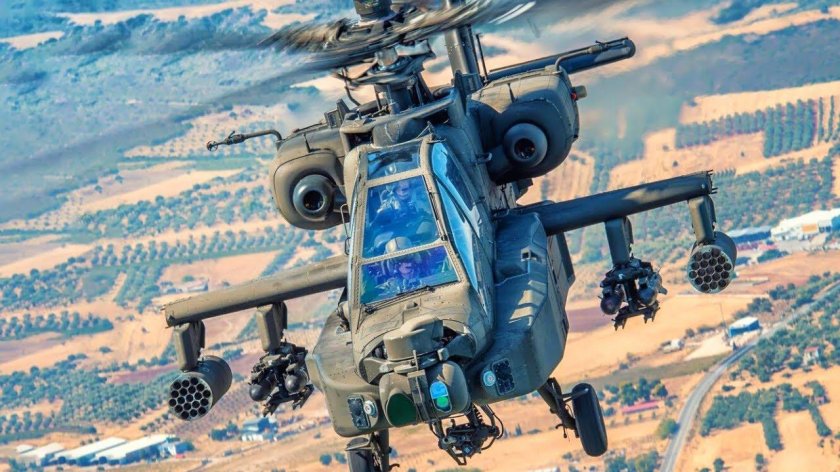 Боевой вертолёт MCDONNELL Douglas Ah-64 Apache
