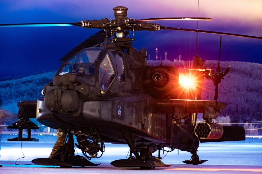 Ah-64 Apache ударный вертолёт армии США