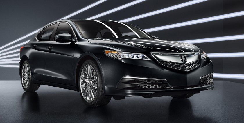 Хонда Акура седан черная