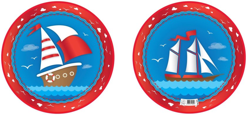 Кораблик эмблема для детей