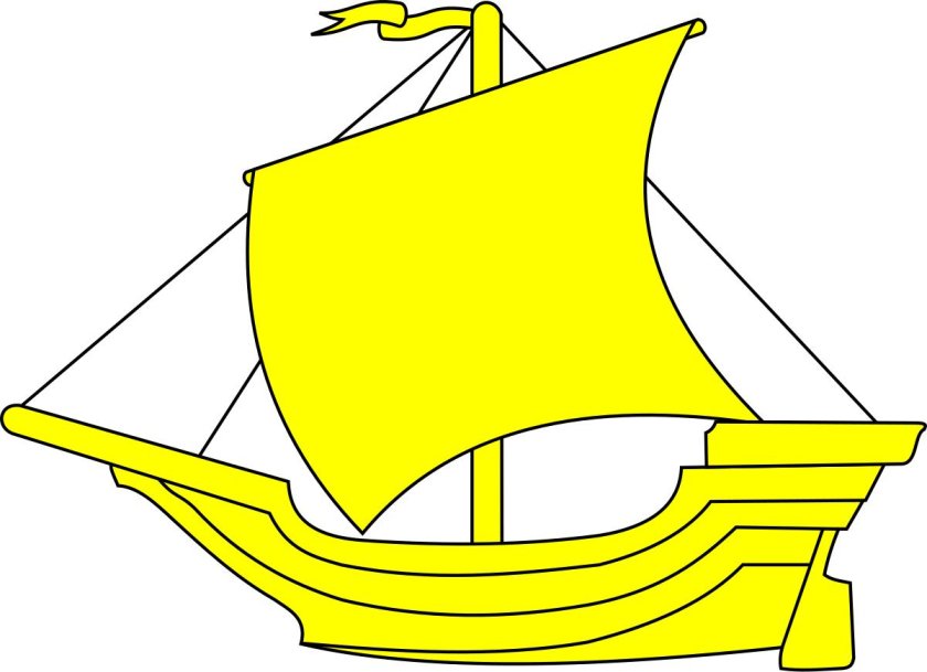 Корабль в геральдике