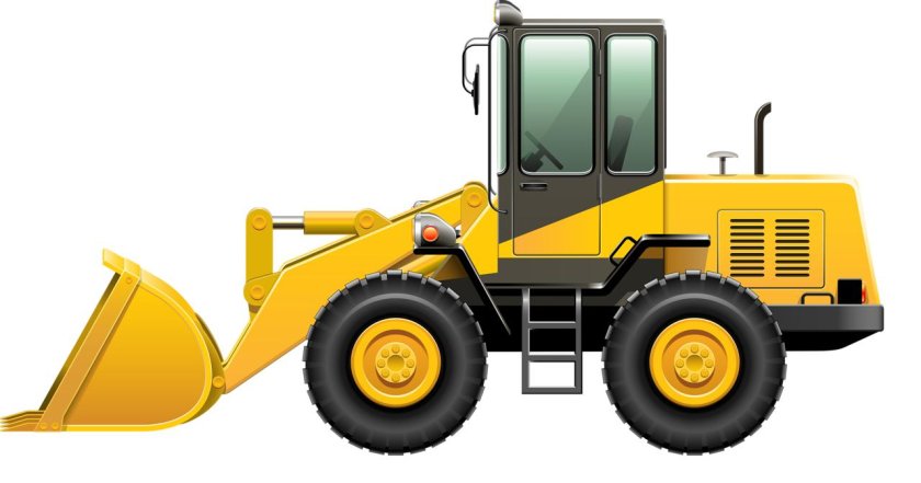 Трактор JCB вектор