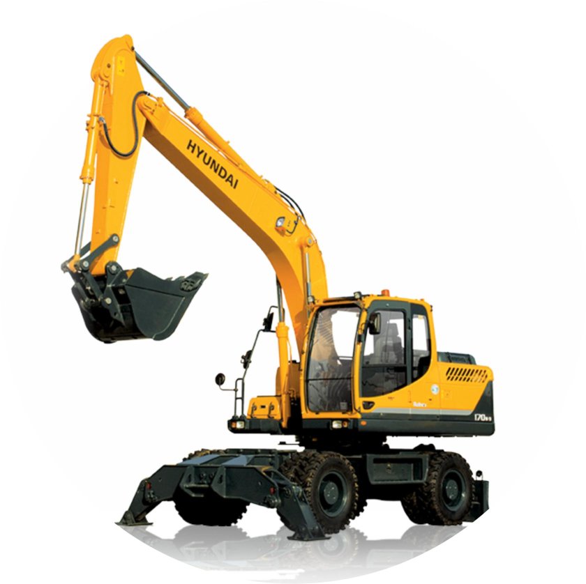 Экскаватор Хендай 170 колесный