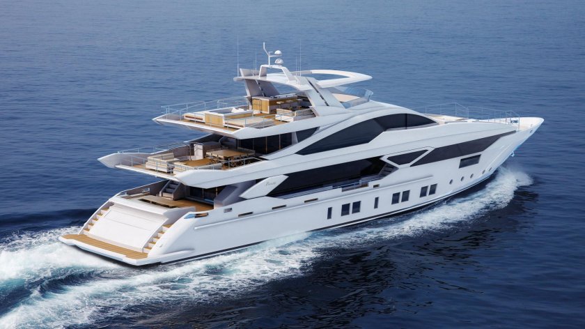 Яхта Азимут 140