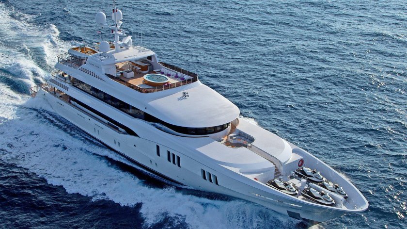 Мегаяхта Гамильтон